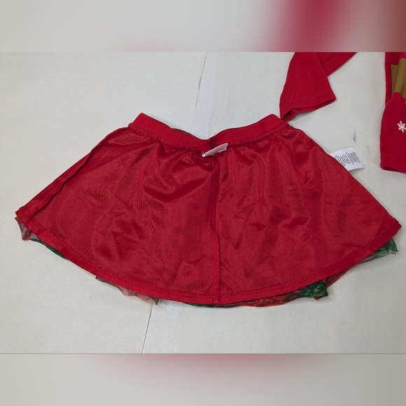 Cat & Jack Girls Christmas Toddler 3 Piece Set Size 18 Months Y-2 - Picture 4 of 13